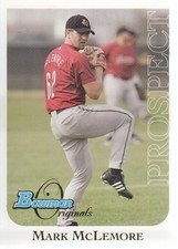 2006 Bowman Originals Prospects #BO19 Mark McLemore Houston Astros