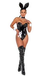 Sexy Playboy Seductress Bunny Halloween Cosplay Costume - Picture 1 of 4