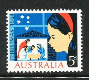 Australian 1964 Christmas stamp, Mint Never Hinged - Bild 1 von 1
