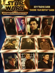 2019 Journey to Star Wars: Rise Of Skywalker Choose Your Destiny Insert Set - Picture 1 of 2