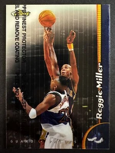 Tarjeta de baloncesto Reggie Miller 1998 Topps mejores promociones de Indiana Pacers #PP3 - Imagen 1 de 2