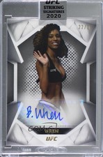 2020 Topps UFC Striking Signatures Silver /25 Brookliyn Wren #STS-BW Auto