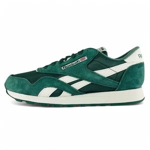 Zapatos informales Reebok clásicos de nailon verde escape para hombre 100205103 - Imagen 1 de 12