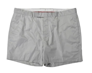 Ralph Lauren Black Label Silver Polyester 6" Shorts New $195 - Picture 1 of 3