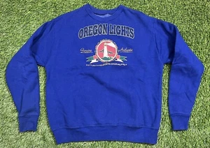 Sudadera De Colección Años 90 Oregon Coast Viajes Turísticos Playa Faro Cuello Redondo L - Imagen 1 de 6