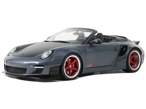 Box Damaged PORSCHE 911 LB-WORKS ALPHA 9 GRAY 1/18 MODEL BY GT SPIRIT GT463 - Picture 1 of 6