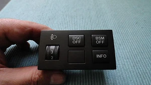 INTERRUPTOR DE INFORMACIÓN DE AJUSTE DE NIVEL DE FARO MAZDA 6 09 10 11 12 FABRICANTE DE EQUIPOS ORIGINALES DSC BSM GS4G66170 - Imagen 1 de 2