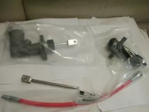 TRIUMPH TR6 CLUTCH MASTER CYLINDER , SLAVE CYLINDER , HOSE , & PUSH ROD TR250 - Bild 1 von 1