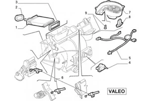 5893932 - Radiatore riscaldamento FIAT Punto 1993-1999 - Foto 1 di 1