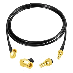 SMB male female Cable 1m for Car DAB Digital Radio Stereo Antenna Aerial Adapter - Picture 1 of 6