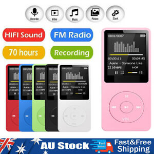 MP3 Player Lossless Music Audio Player Portable Rechargeable Adapter with Screen