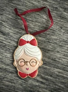 Mrs. Claus Gingerbread Cookie Ornament - Picture 1 of 1