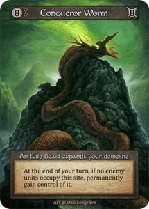 Conqueror Worm - Beta NM - Sorcery: Contested Realm - Picture 1 of 1