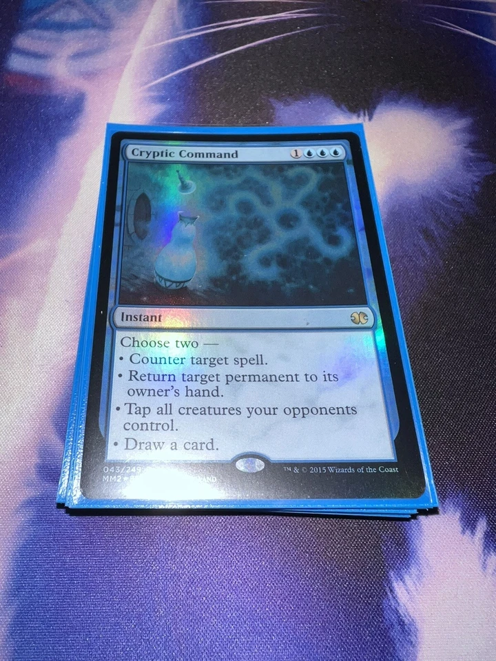 Mtg Singles - Cryptic Command - Modern Masters 2015 - Foil Rare - LP - Image 1 of 1