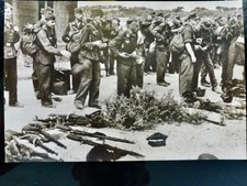 PHOTO CPA Originale WW2 WWII : REDDITION Allemande FORTS de la FESTE & MARSEILLE