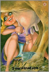Beer - Oktoberfest Munich Germany - Postcard Unposted #A1 - Picture 1 of 2