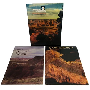3 Lot Grand Canyon & Paints Desert Travel Guides VTG 1970s - Picture 1 of 21
