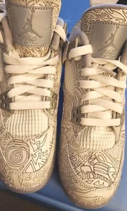 Nike Air Jordan 4 Laser 30th Anniversary (2015) Gr. 4.Y Pre-Own LITE USE - Bild 1 von 10