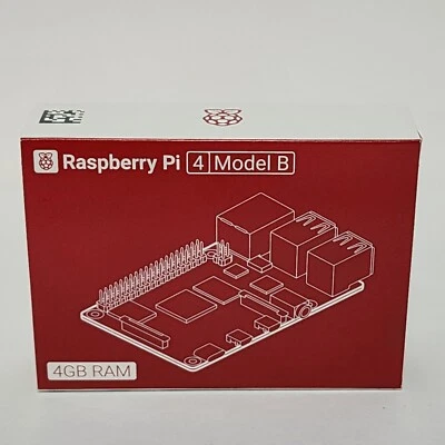 Raspberry Pi 4 Model B - 4GB RAM Computer - New & Sealed In Factory Box - Image 1 of 4