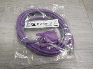 NEU Extreme Networks Konsole Kabel Adapter Cat 5E DB9 6FT Ethernet Netzwerkkabel - Bild 1 von 2