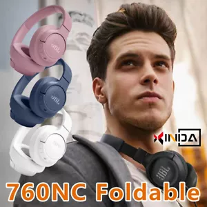 Noise cancelling Tune 760BT Sports Bluetooth JBL Wireles Headsets Running On-Ear - Picture 1 of 19
