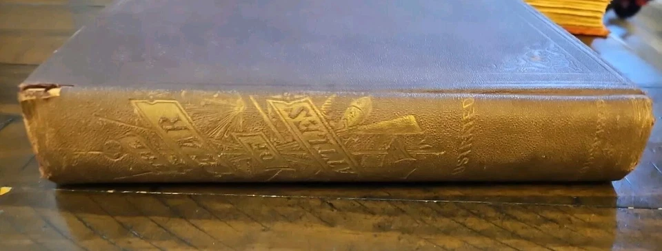 1871 The Year of Battles FRANCO GERMAN WAR of 1870  Brockett w/original Map Fold - Image 1 of 4