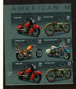 Scott 4085-4088 39¢ American Motorcycles MNH Free Shipping!!! - Picture 1 of 1