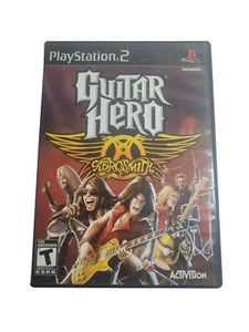 Guitar Hero Aerosmith + Manual - PS2 - Tested & Working - Picture 1 of 4