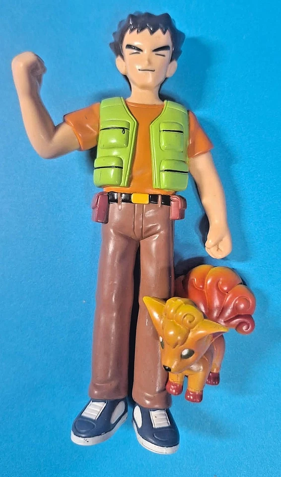 Figuras de acción Hasbro Pokémon Brock & Vulpix Nintendo de colección TOMY CGTSJ Foto 1 de 4