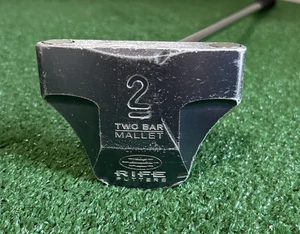 RIFE Putters Two Bar Mallet Center Shaft 33" Putter with New Karma Grip - Picture 1 of 10