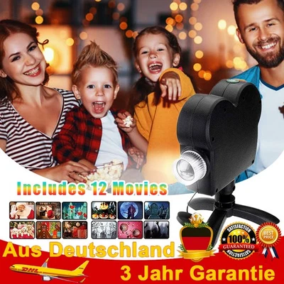 LED Laser Projektionslampe Weihnachten Halloween Muster Projektor Fenster Licht - Bild 1 von 4