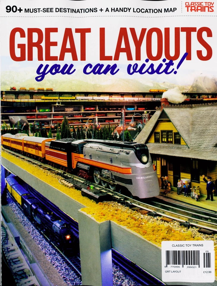 CLASSIC TOY TRAINS MAGAZINE GRT LAYOUT - Image 1 of 1