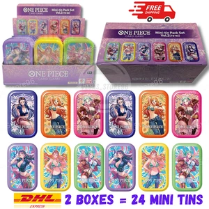 ONE PIECE CARD GAME (2 BOX - 24 TINS) Vol.2 Japanese Version Factory Sealed TS-02 - Bild 1 von 22
