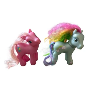 My Little Pony 2002 Pinkie Pie y Rainbow Dash Lote de 2 MLP - Imagen 1 de 5