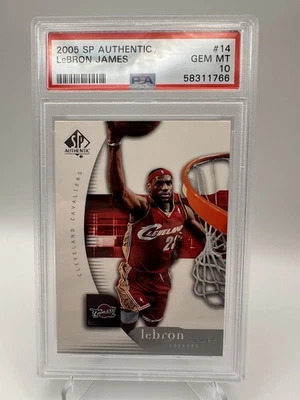 2005-06 SP Authentic - LeBron James #14 - Image 1 of 2