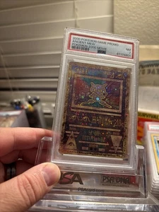 🌀 PSA 7 2000 Ancient Mew Movie Promo Quad Swirl's! 🌀 🤩 Schöner Wirbelglanz - Bild 1 von 12