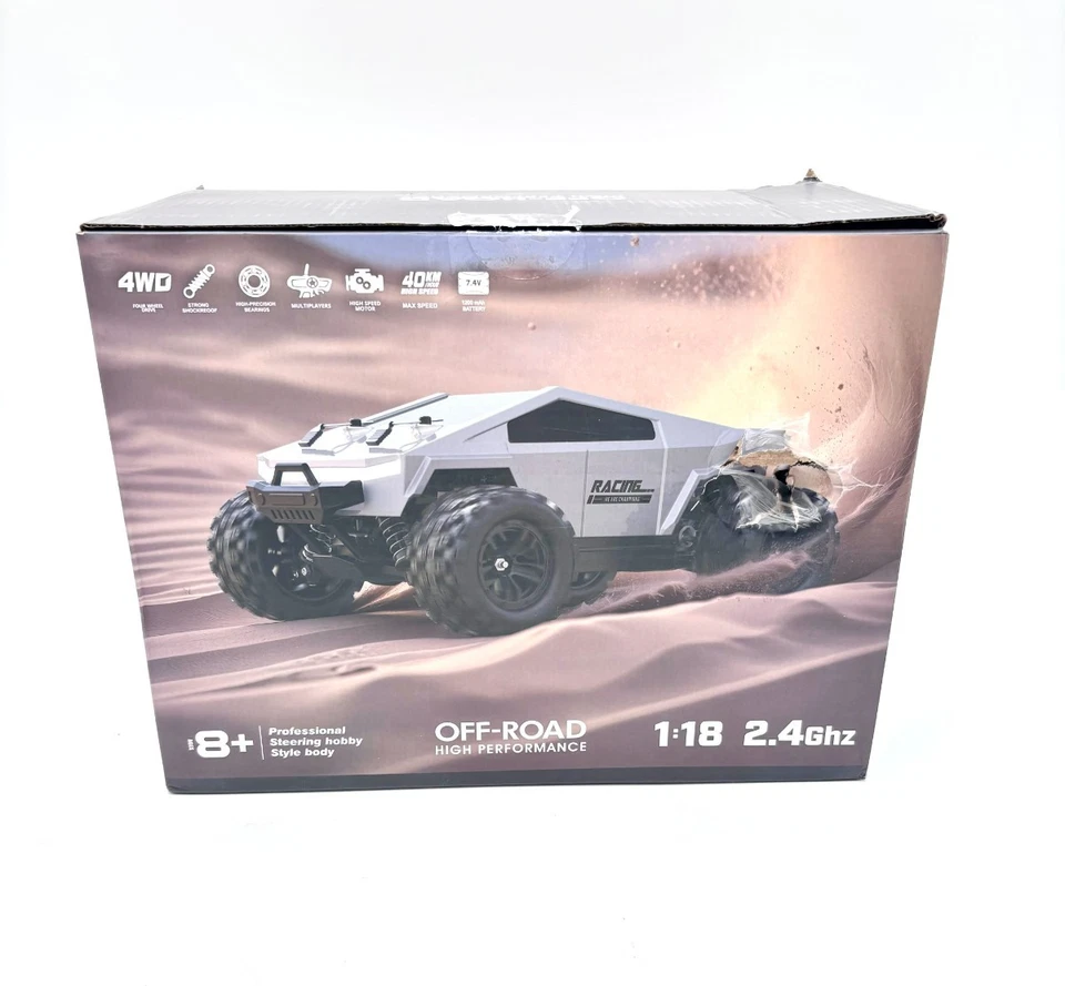 WAYEEE Off Road High Performance RC Car - 1:18 Scale 2.4 Ghz: 4 Wheel Drive - Image 1 of 4