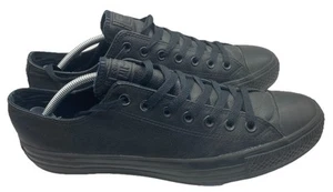 Zapatillas bajas Converse Chuck Taylor All Star mono cuero buey para hombre talla 11 del Reino Unido - Imagen 1 de 11