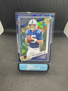 2025 Panini Donruss Riley Leonard The Rookies Rookie Colts RC - Bild 1 von 2