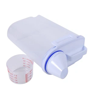 Pet Food Container Hund Katze Vorratsdosen Set Trockenfutter Spender Easy Pour - Bild 1 von 7
