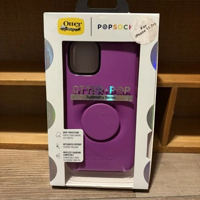 Funda Serie OtterBox Pop Symmetry Apple iPhone 11 Pro Púrpura Piruleta Foto 1 de 4