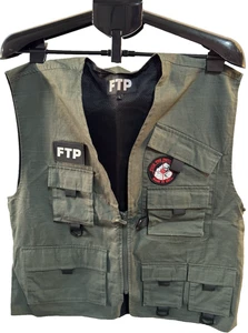 FTP Tactical Weste "Made in Hell" olivgrün Gr. L Utility Streetwear - Bild 1 von 9