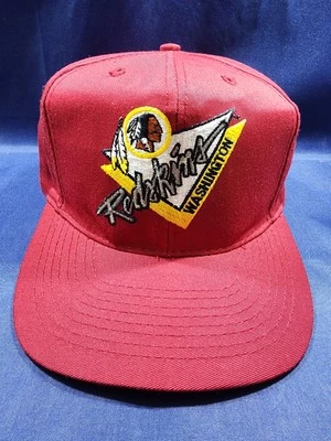 Gorra de aguja americana vintage de los Washington Redskins roja ajustable con cierre a presión Foto 1 de 4