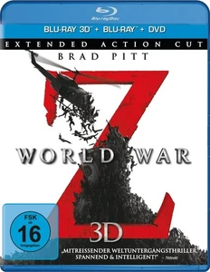 World War Z - Extended Action Cut - Blu-ray - 3D - DVD - Brad Pitt - Bild 1 von 1