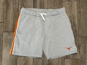 UT Texas LongHorns Shorts Herren Large grau Basketball Gummizug Taschen XL - Bild 1 von 5
