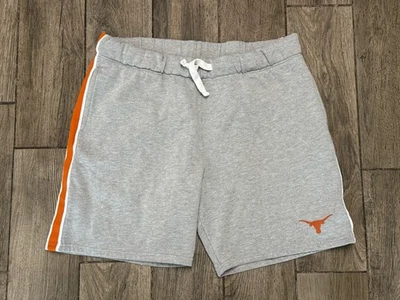 UT Texas LongHorns Shorts Men Large Gray Basketball Elastic Pockets XL - Image 1 of 4