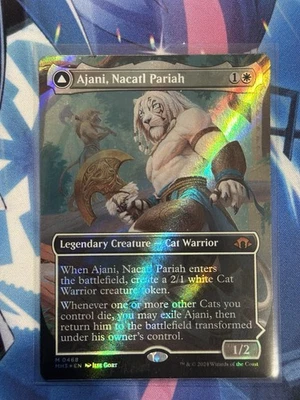Magic the Gathering Ajani, Nacatl Pariah Surge Foil Modern Horizons 3 - Image 1 of 2