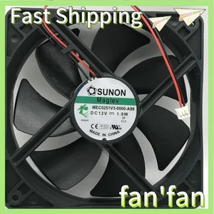 1X SUNON MEC0251V3-0000-A99 DC12V 1.9W 12025 12CM 120mm Fan 2pin Fast Delivery - Picture 1 of 4