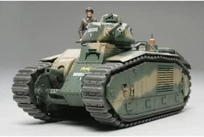 Tamiya 1/35 Serie Miniature Militari N.282 Carro Armato Francese B1 Bis Giappone - Immagine 1 di 4