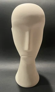 Cabeza de maniquí de cerámica Nagon de colección, escultura escandinava de cerámica bisque de Ikea - Imagen 1 de 6